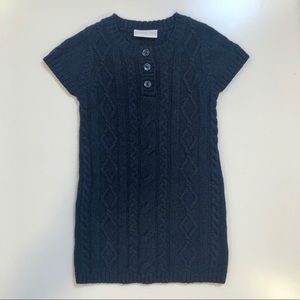 Little White Company Navy Sweater Dress